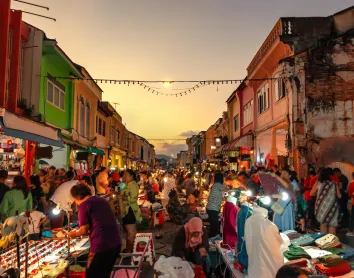 Phuket Walking Street Marché nocturne de Phuket Walking Street